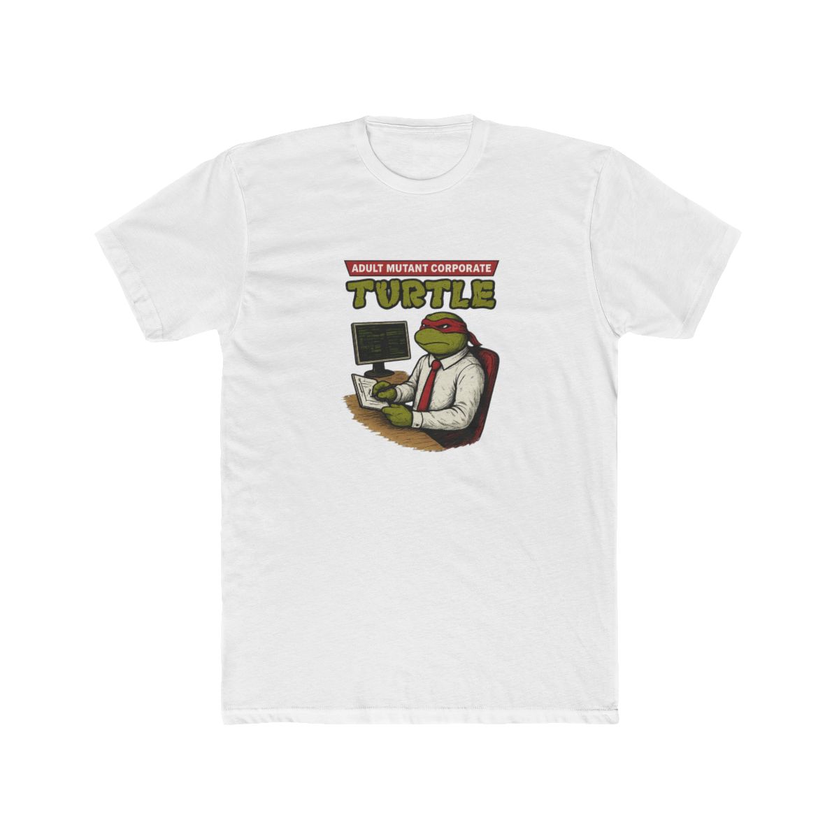 Mutant Corporate Turtle Office Humor T Shirt - Official t-shirts merchandise