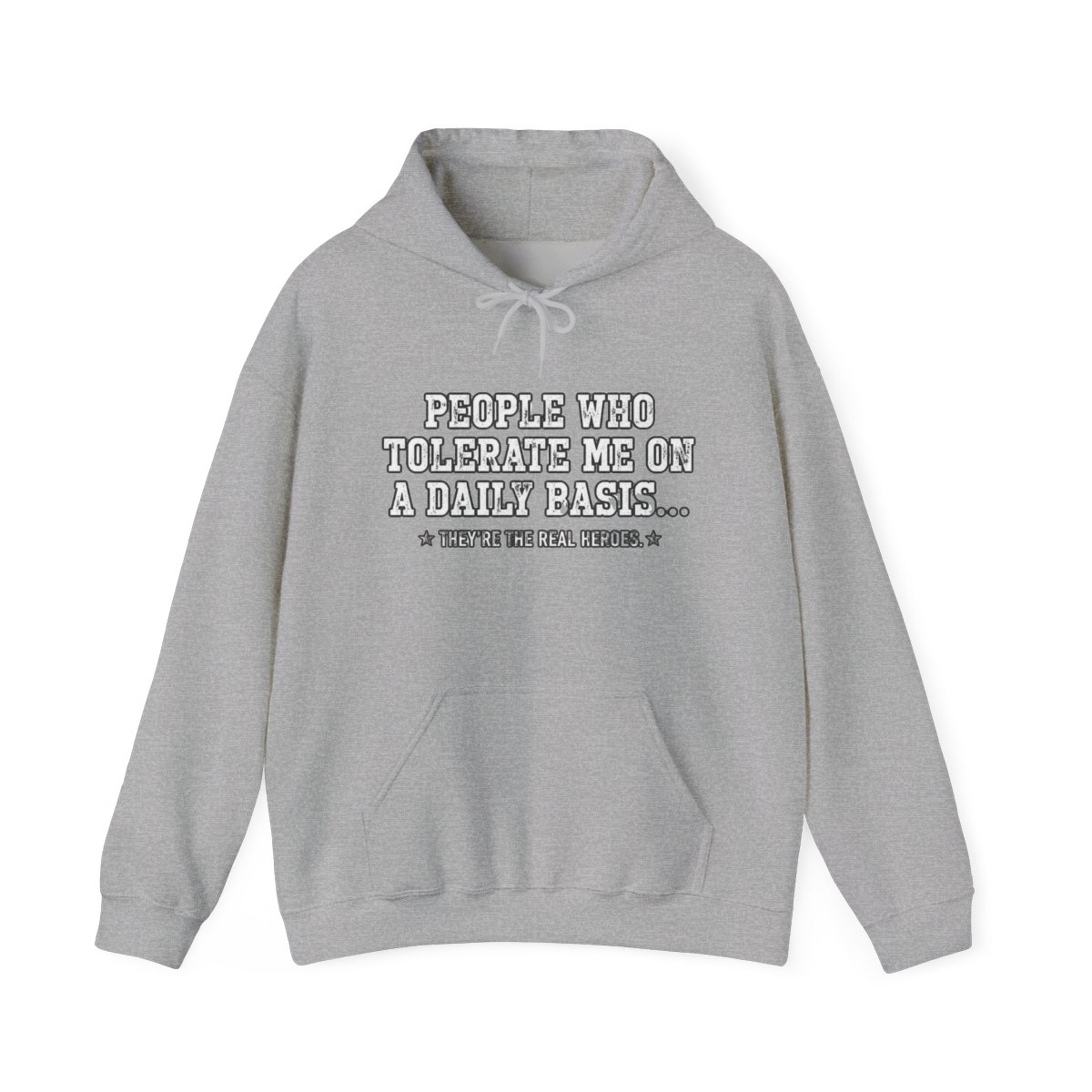 People Who Tolerate Me On A Daily Basis Sarcastic Graphic Novelty Funny Kids Hoodie - Official hoodies merchandise